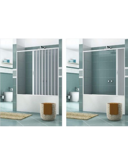 Box Vasca in PVC Un Lato 1 Anta... Box Vasca in PVC Un Lato 1 Anta...