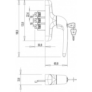 Maniglia Cremonese per anta... 2