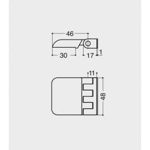 Cerniera per Scuretto Art.... 2
