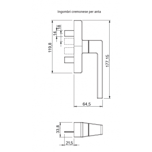 Cremonese Maniglia Kora... 2