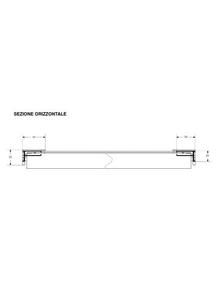Zanzariera verticale a molla con... Zanzariera verticale a molla con...