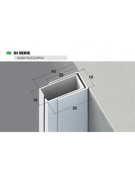 Zanzariera verticale a molla... Zanzariera verticale a molla...