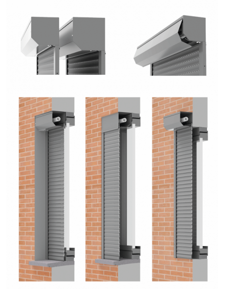 Cassonetto Esterno con Tapparella in... Cassonetto Esterno con Tapparella in...