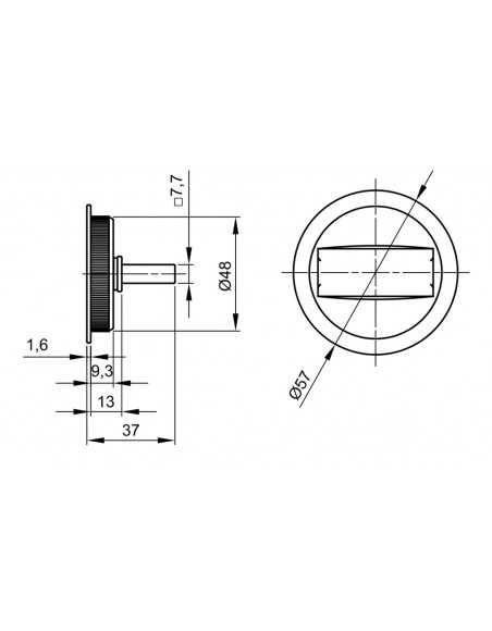 Maniglia per Porta Capri con Rosetta... Maniglia per Porta Capri con Rosetta...