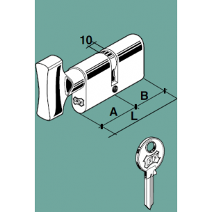 Doppio Cilindro a profilo...