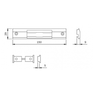Contropiastra in Nylon art....