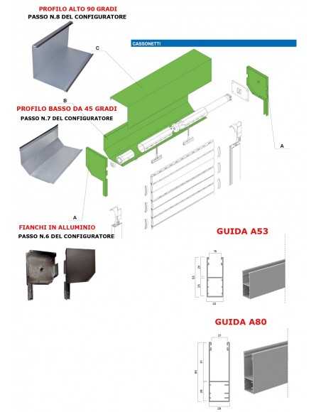 Cassonetto Esterno con Tapparella in... Cassonetto Esterno con Tapparella in...