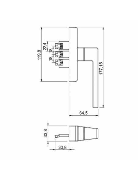 Martellina Kora per Anta Ribalta art.... Martellina Kora per Anta Ribalta art....