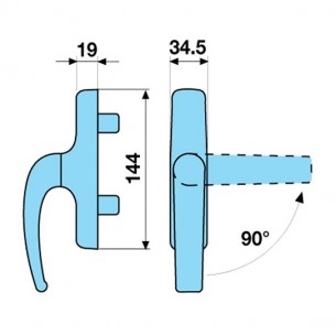Cremonese maniglia per... 2