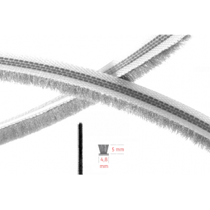 Spazzolino 4,8 x 5 mm nero...