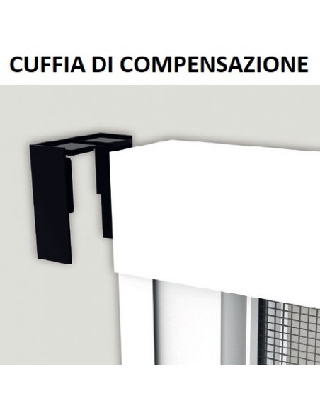 Zanzariera orizzontale a molla con... Zanzariera orizzontale a molla con...