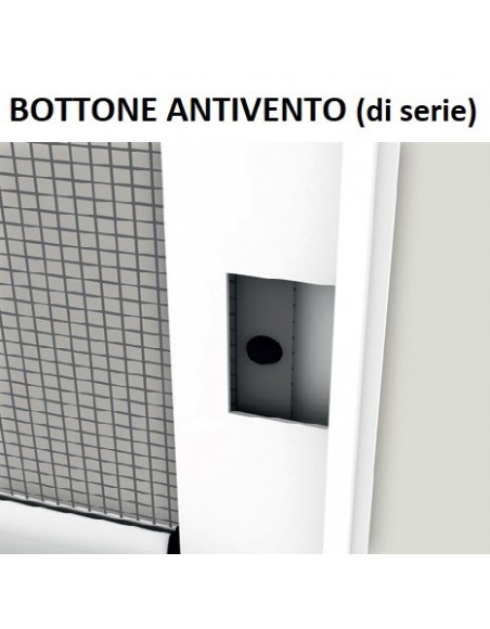 Zanzariera verticale a catenella con... Zanzariera verticale a catenella con...