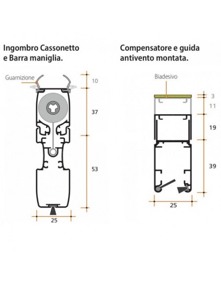 Zanzariera orizzontale con carrarmato... Zanzariera orizzontale con carrarmato...