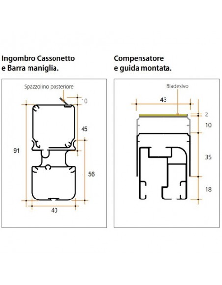 Zanzariera orizzontale con carrarmato... Zanzariera orizzontale con carrarmato...